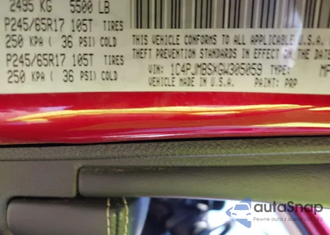 2014 Jeep Cherokee Limited from USA, damaged, VIN 1C4PJLDB5EW312781